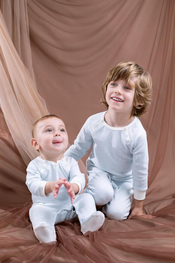 Modal Layette T-Shirt and Jogger Pants Play Set Outfit to Little Kid