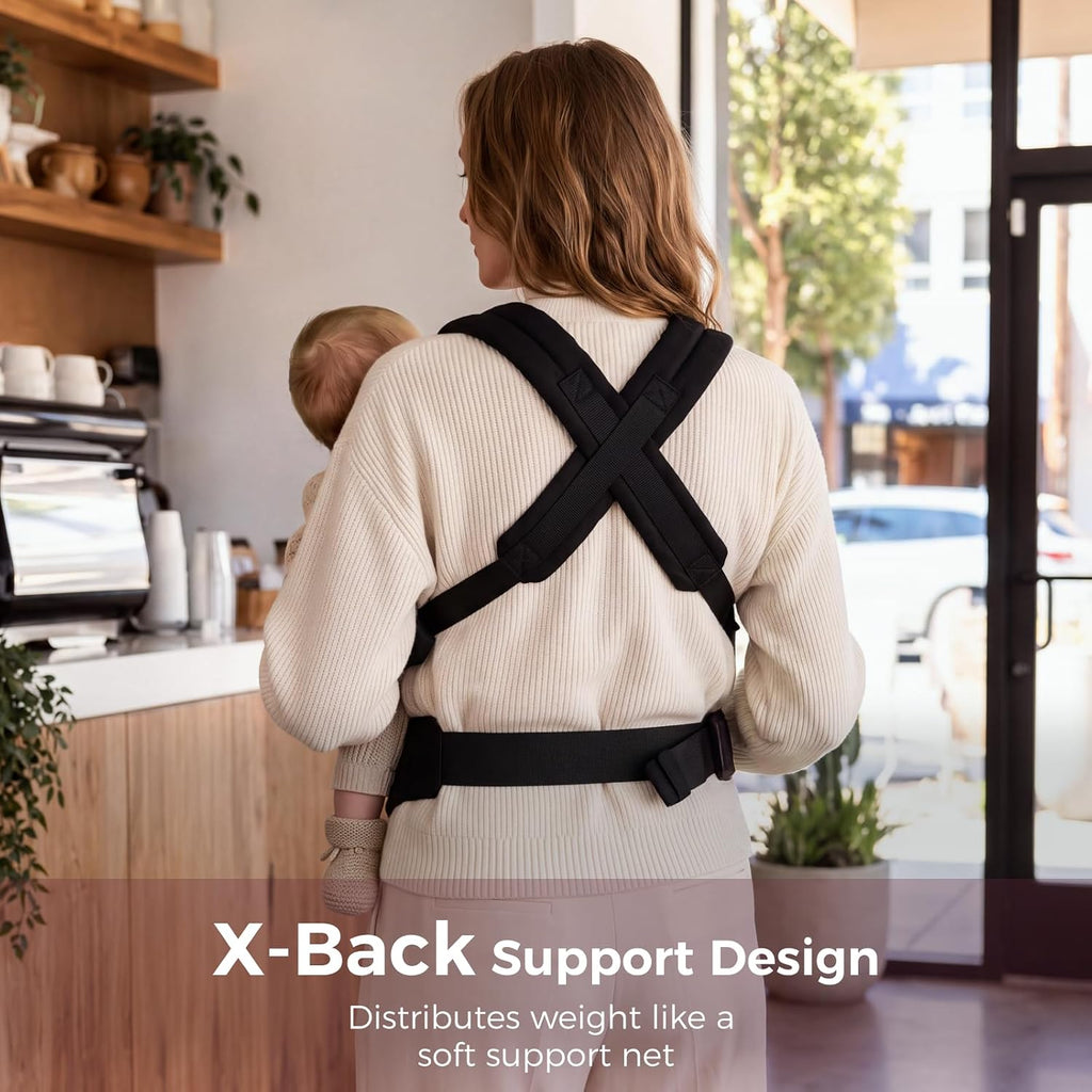 PureHug Baby Carrier - Ergonomic, Cozy and Lightweight for 7-45 lbs