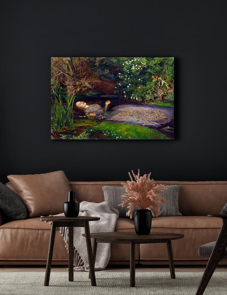 Ophelia Canvas Wall Art, Gallery Wrapped, 30x20