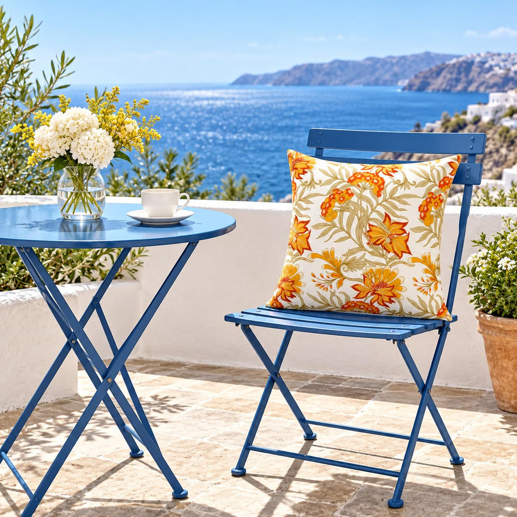 Waterproof Outdoor Throw Pillows with Inserts 18 x 18 Inch