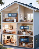 1600 Sq.ft Dehumidifier for Basement - 21 Pints, Drain Hose & Humidity Control Large Room Dehumidifiers for Home, RV