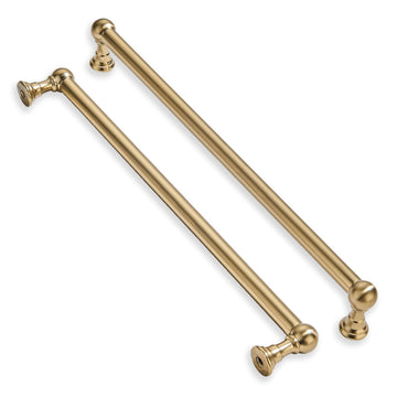 Appliance Handle Pull 18 Inch Hole Center Brushed Brass Cabinet Pulls Heavy Duty Solid Satin Gold Cabinet