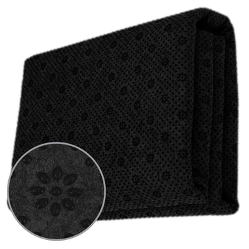 72х80 Inch Black Final Backing Cloth Vinyl Primary Tufting Cloth Backing Fabric Non Slip Fabric Antislip Tufting