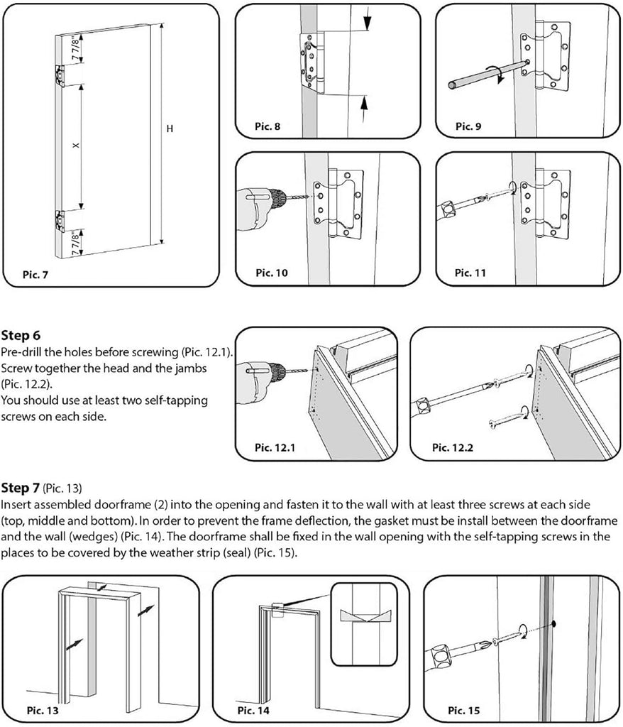 Solid French Door Opaque Glass 42x84 inches/Sete 6003 White Silk/Single Regular Panel Frame Handle/B