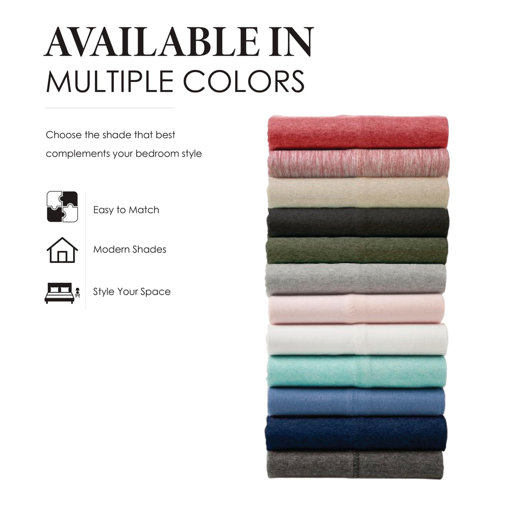 Road Trip America Jersey Sheets Set - Cotton (4 Pieces) All Seasonal Deep Pockets Soft Cozy Knit Stretchy Bed