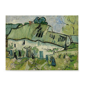 Vincent Van Gogh Farmhouse - 48X36 Inches