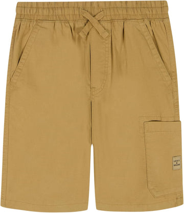 Boys' Pull-on Cargo Shorts, Drawstring Closure