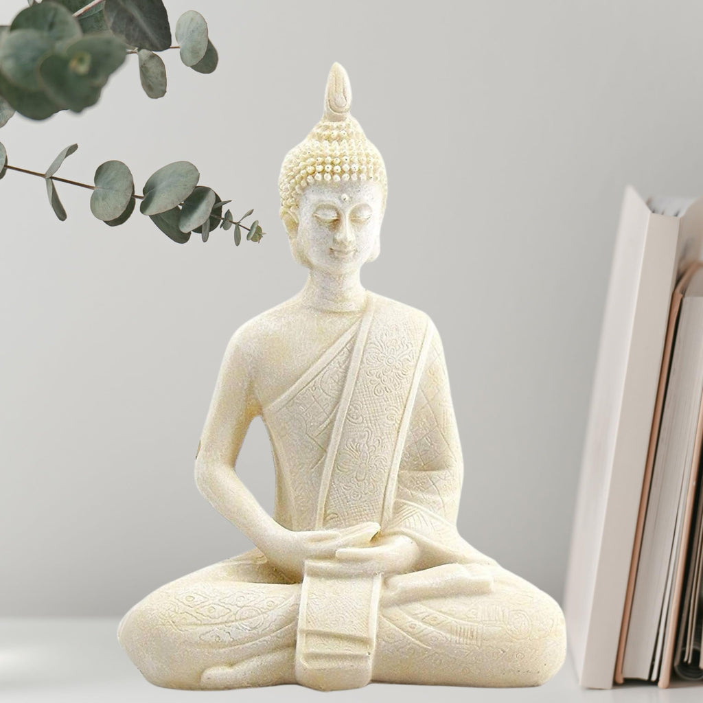 Rustic, Buddha, Statue, Japanese Style, Zen Garden, Sculpture
