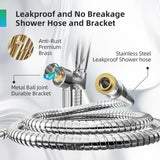Shower Head,10 Functions High Pressure shower head with handheld, Built-in Pause Mode & Power Wash