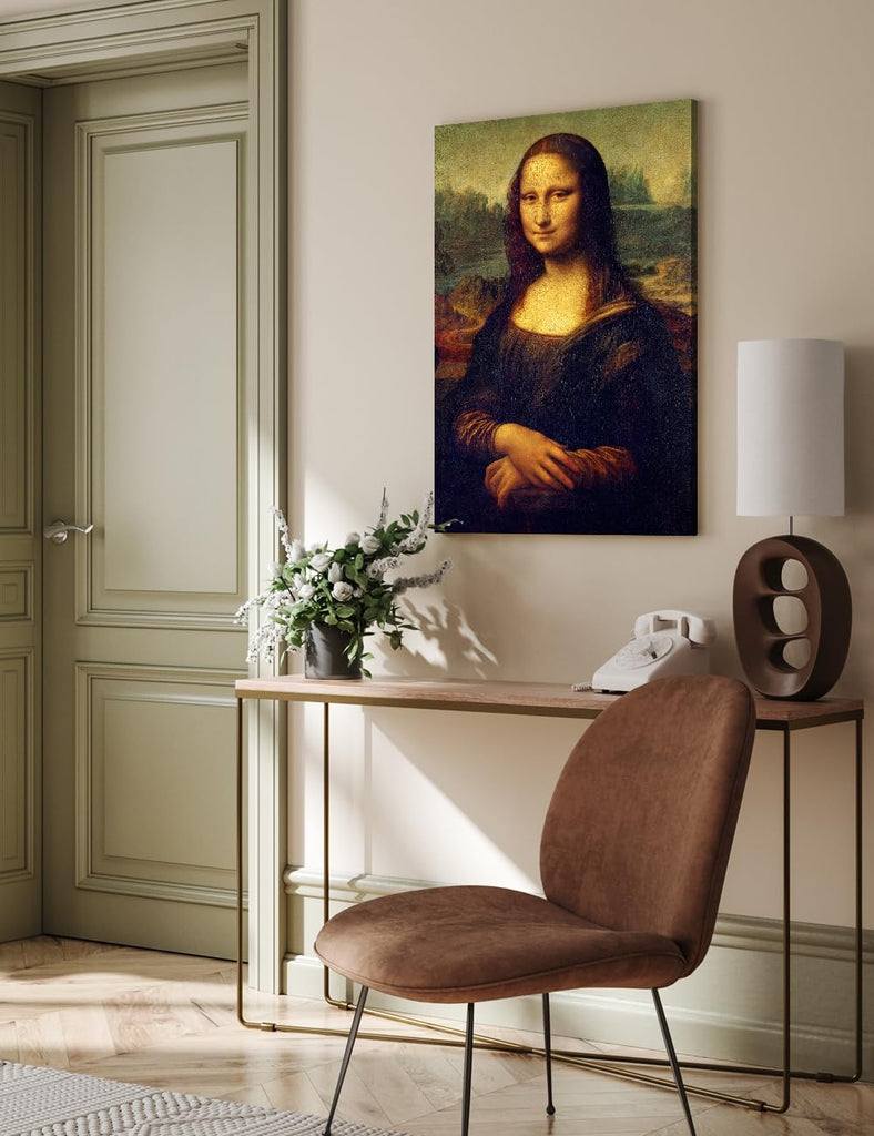 Mona Lisa Canvas Wall Art, Gallery Wrapped, 20x30