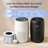 Air Purifiers for Bedroom Home Dorm, AHAM VERIFIDE, 3-in-1 Filter Cleaner With Aroma Pad, Filters Sm