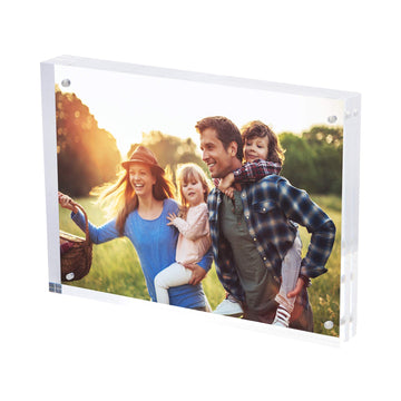 Magnetic Acrylic Picture Photo Frame 8x10 inches UV Protection