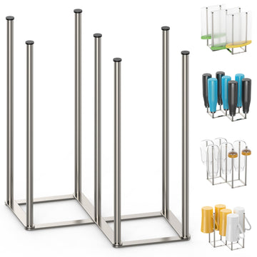 Foldable Bottle Drying Rack, Baby Bottle Drying Rack, Collapsible Cup Draining Holder, Retractable Reusable Storage