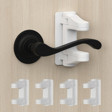 Child Proof Door Lever Lock for Baby Safety, 4 Pack