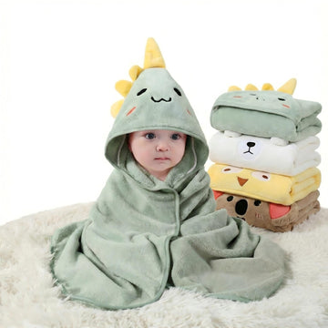 Hooded Baby Towel - 4 Pack Premium Soft Bath Towel for Baby, Newborn,Infant - Ultra Absorbent,Natural Baby Stuff