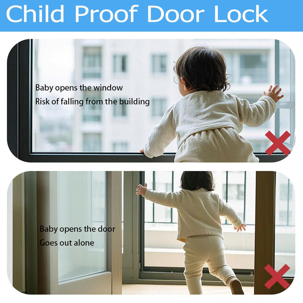 Child Proof Door Lock, 1 Pack