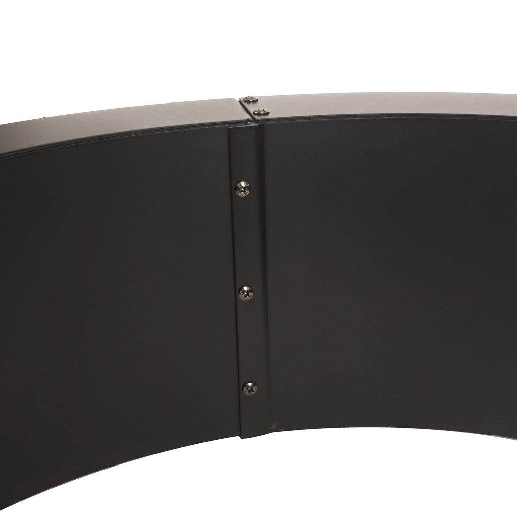 28" Round Solid Steel Fire Ring