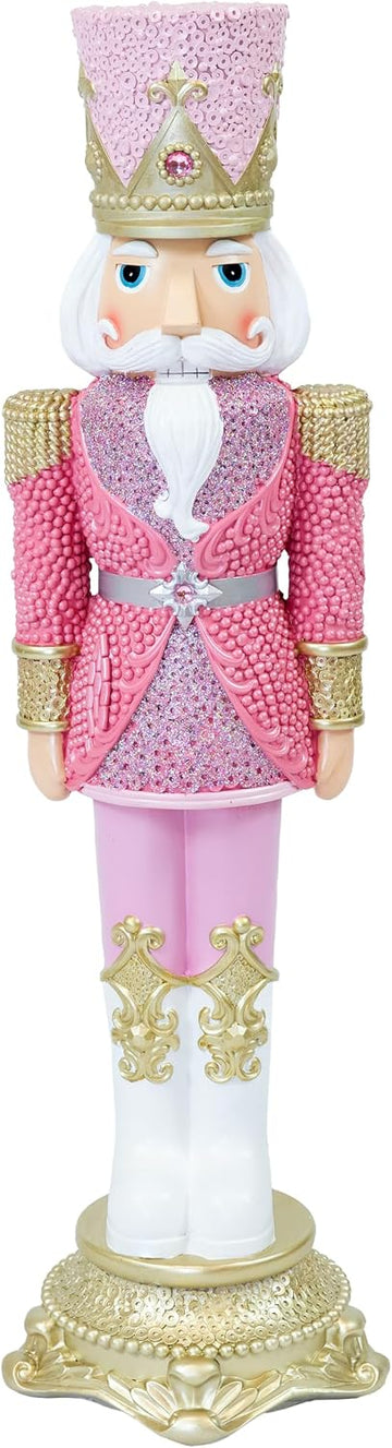 Kenneth the Princely 3ft Nutcracker Statue, Christmas Decoration