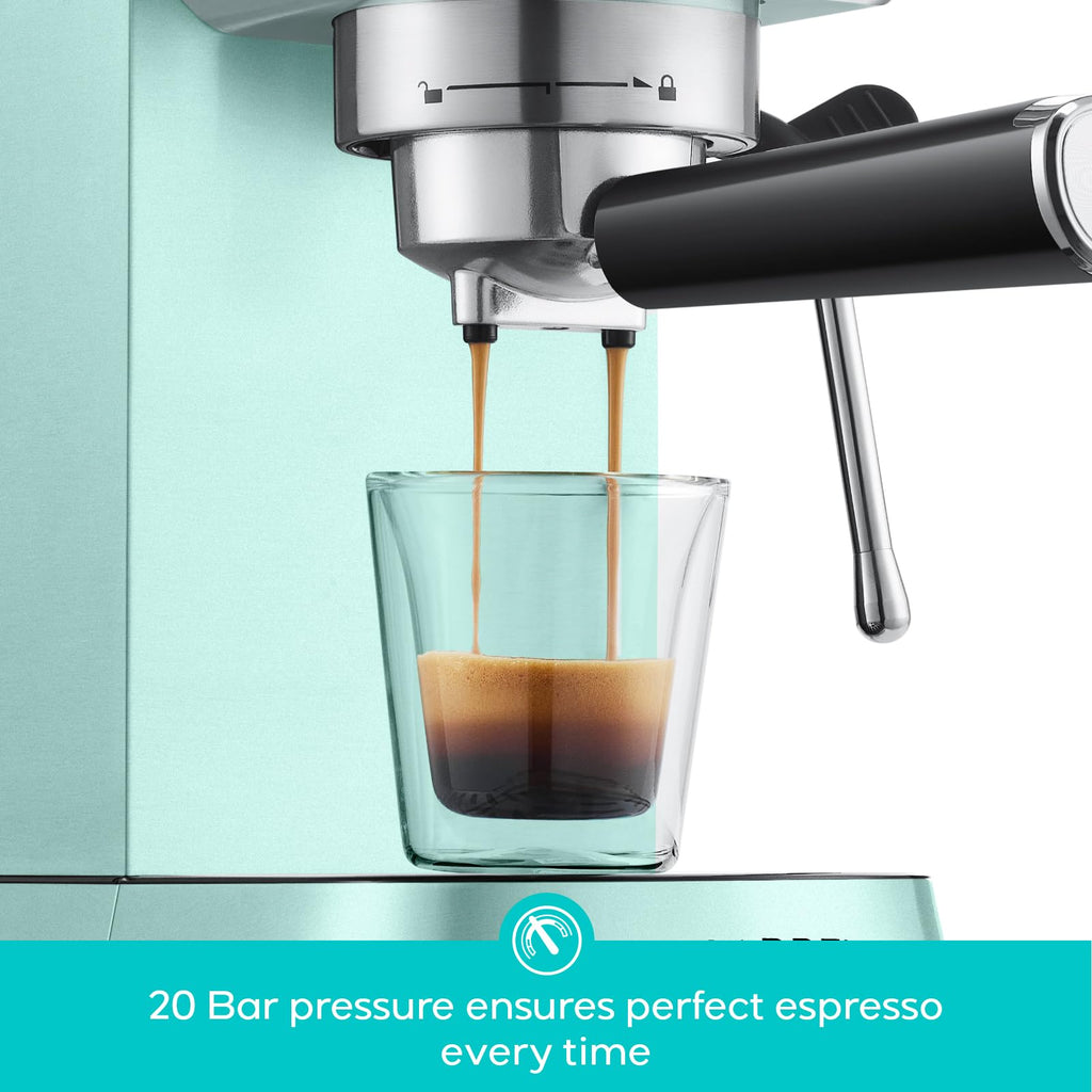 Espresso Machine, Small Coffee Maker with Steam Wand