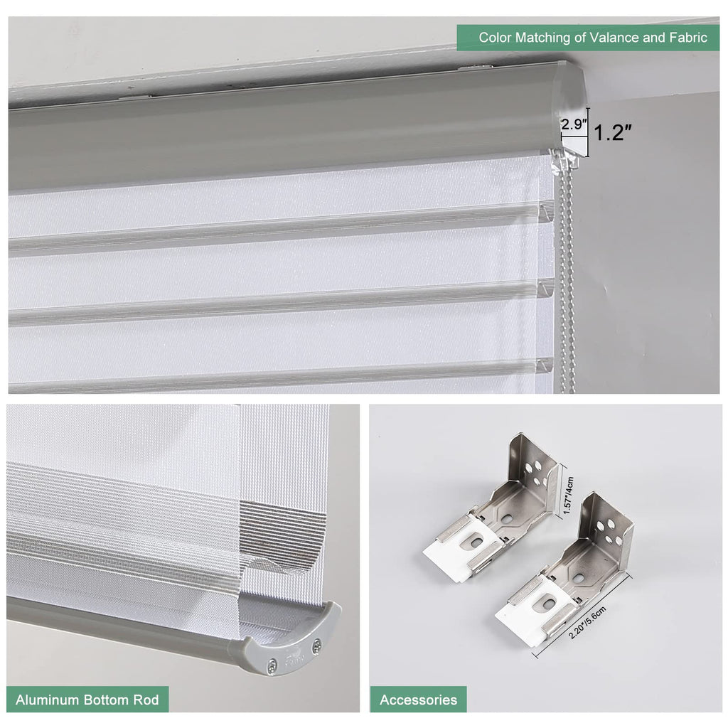 Custom Cut to Size Linen Shangri-La Window Roller Shades Sheer Shades Light Filtering Room Darkening Solar Roller