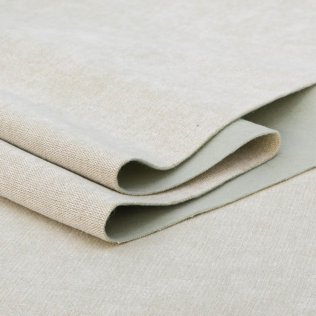 58" x 40" Chenille Fabric | Soft Luxury Decor & Fashion | Crafting Cozy Comfort & Timeless Elegance (Beige)
