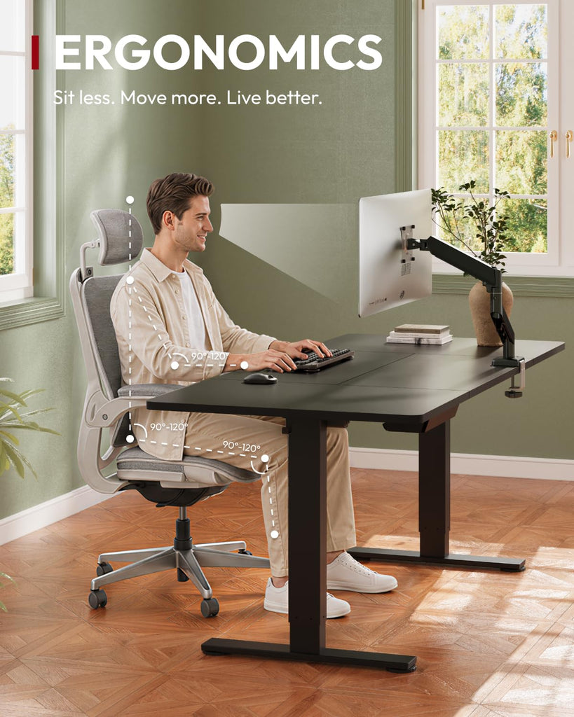 79x32'' Large Height Adjustable Ergonomic Electric Standing Desk