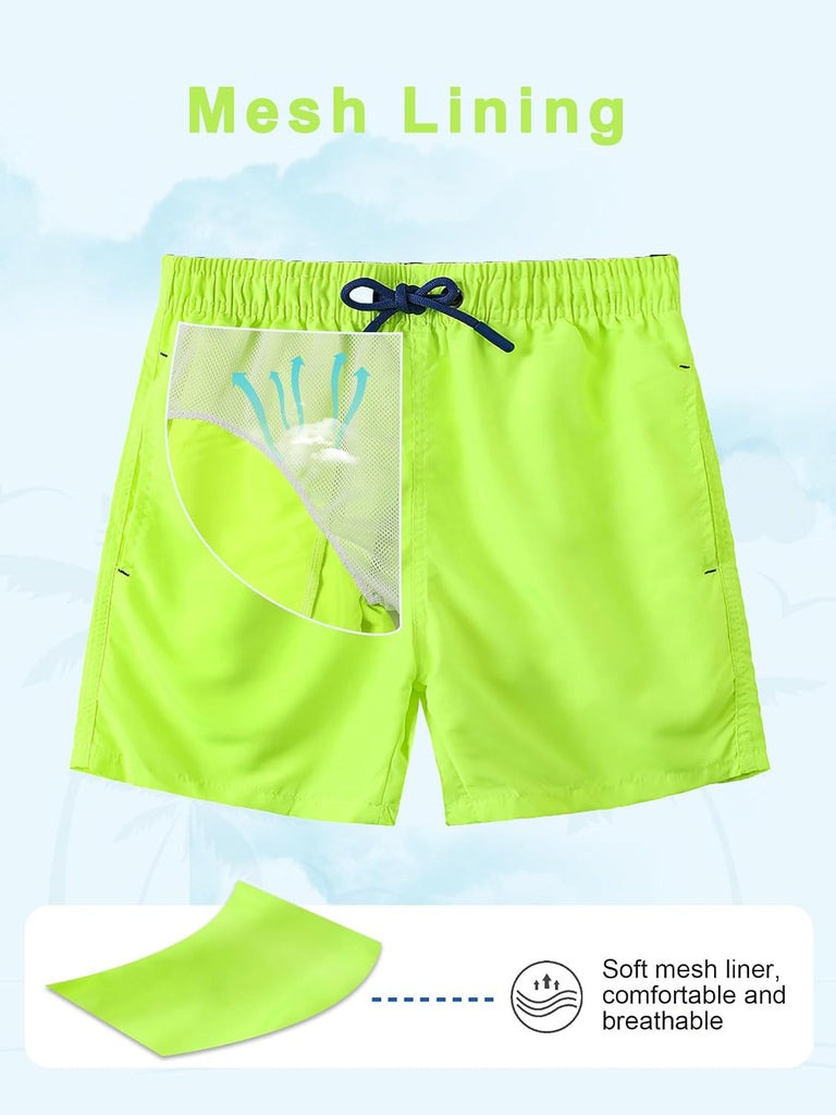 Boys Swim Trunks Boys' Fun Beach Board Shorts