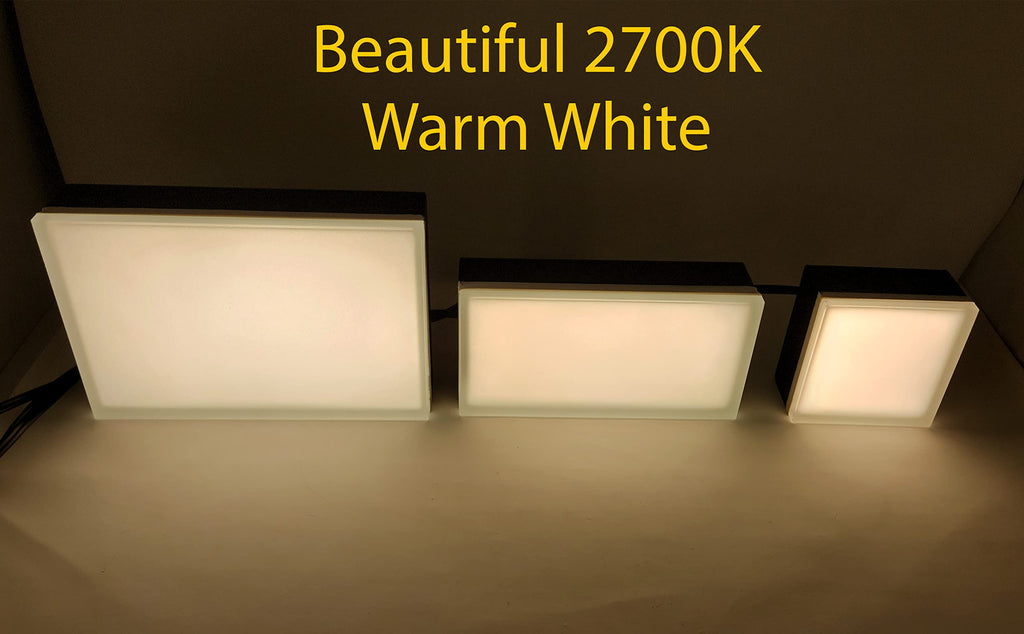 Paver Light 6X9 Inch (5.82 x 8.85 inches) 2700K, Brick Lighting for Pavers, Driveways, Pathways, Patios, Inground &