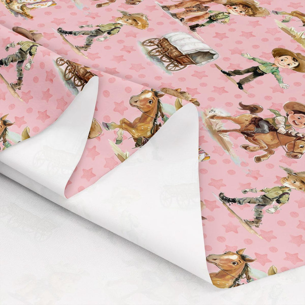 Cute Horse Cowboy Fabric by The Yard Soft 10 Yards