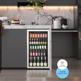 Compact Freestanding Beverage Refrigerator