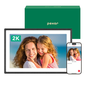 Black 11'' 2K WiFi Digital Picture Frame (Powered by Lexar)