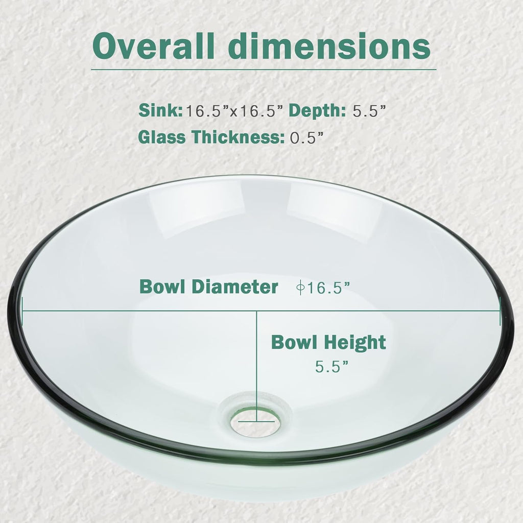 Design Vessel Sink Bathroom Sink above counter Small Vessel Sink Bathroom Sink Bowl Countertop Modern Sinks with