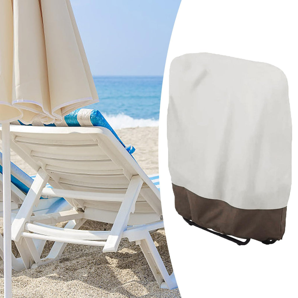 Oxford Waterproof UV Resistant Outdoor Zero Gravity Folding Chair Cover Waterproof Dustproof Lawn Patio