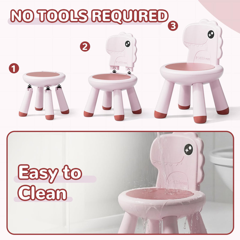 Toddler Chair, Sturdy Kids Chair, Chair for Kids, Pink
