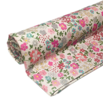 Cotton Fabric by The Yard Charm Floral Fabirc Precuts for Quilting, Sewing DIY, Craft Projects & More (1 Yard, Color