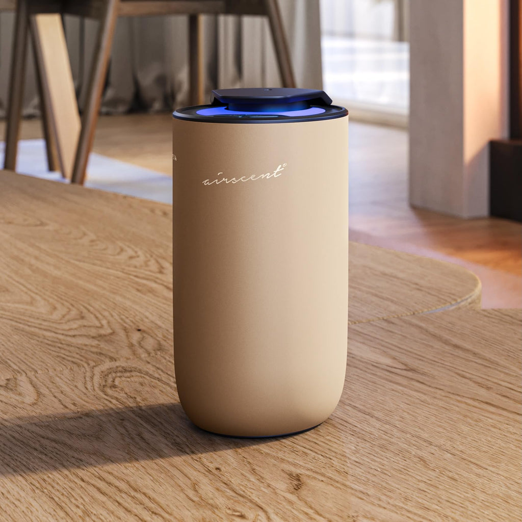 The AirScent Mini Waterless Diffuser - Gold Finish - 15 mL Capacity