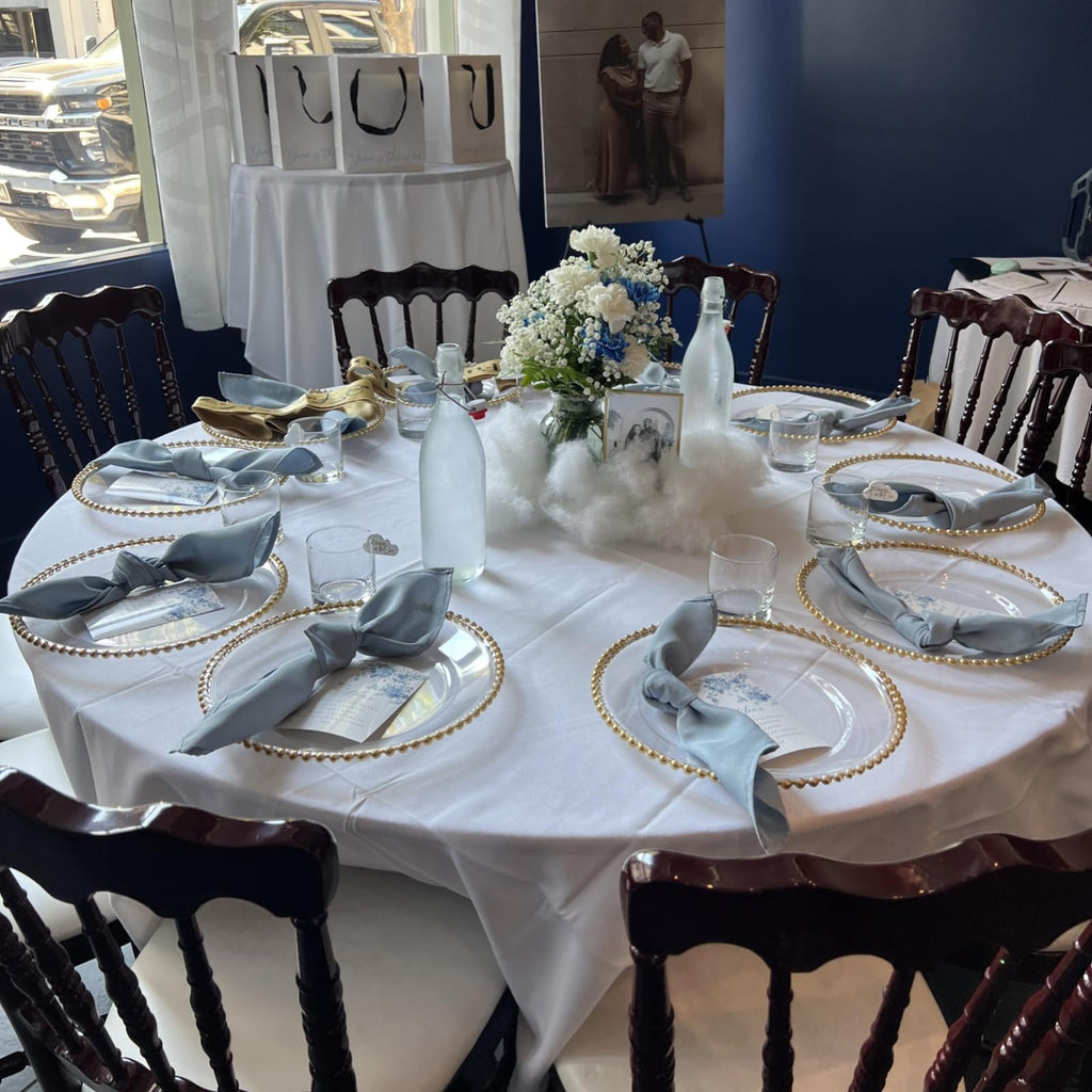 13" Charger Plates - Set of 12 - Gold Round Acrylic Disposable Chargers with Beaded Rim, Ideal for Dinner Party