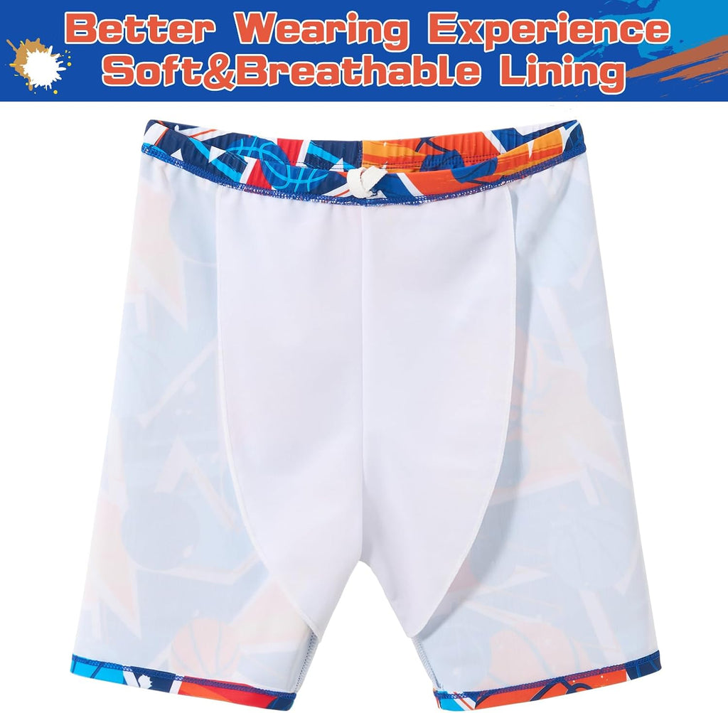 Toddler Boy Swimsuit Kids Swimsuit Boys Two Pieces Shark Swimsuit Toddler Rash Guard and Trunk