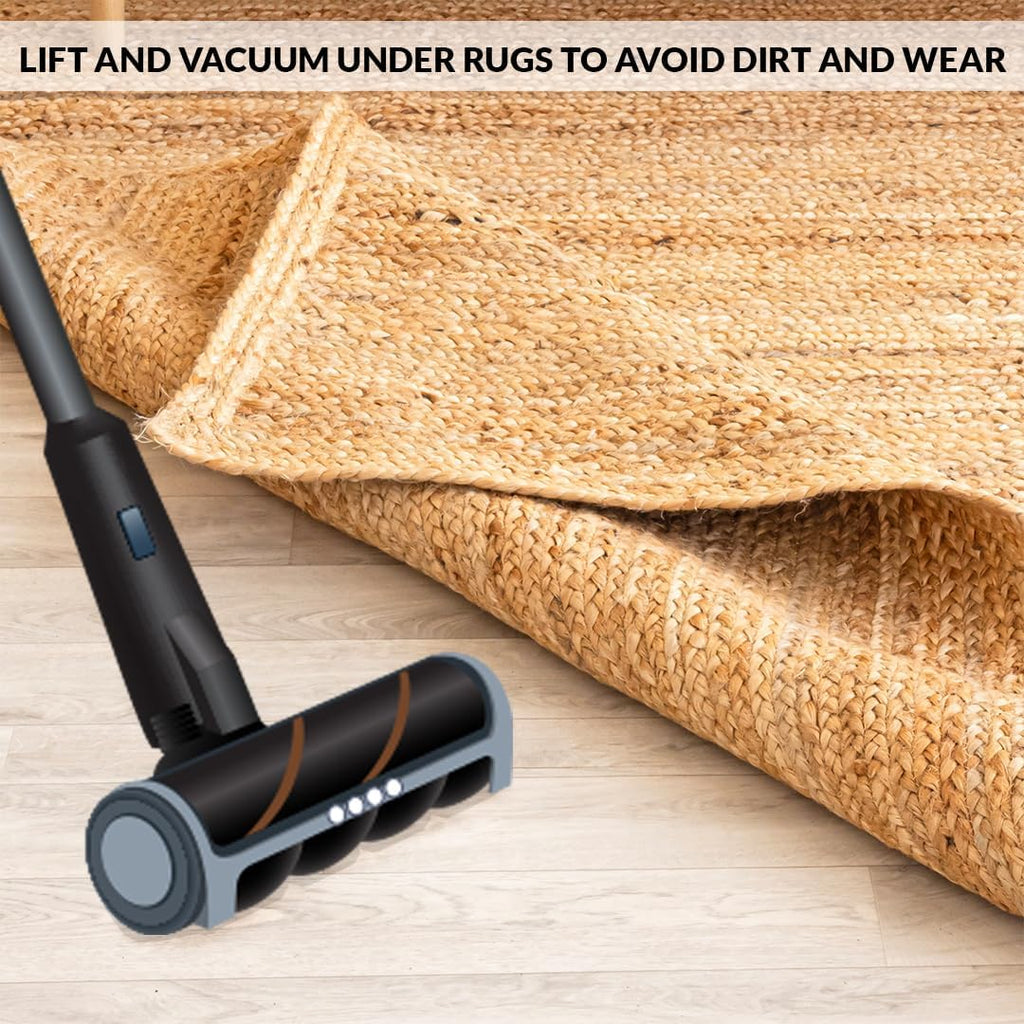 Oval Braided Jute Area Rug | 2. | Natural