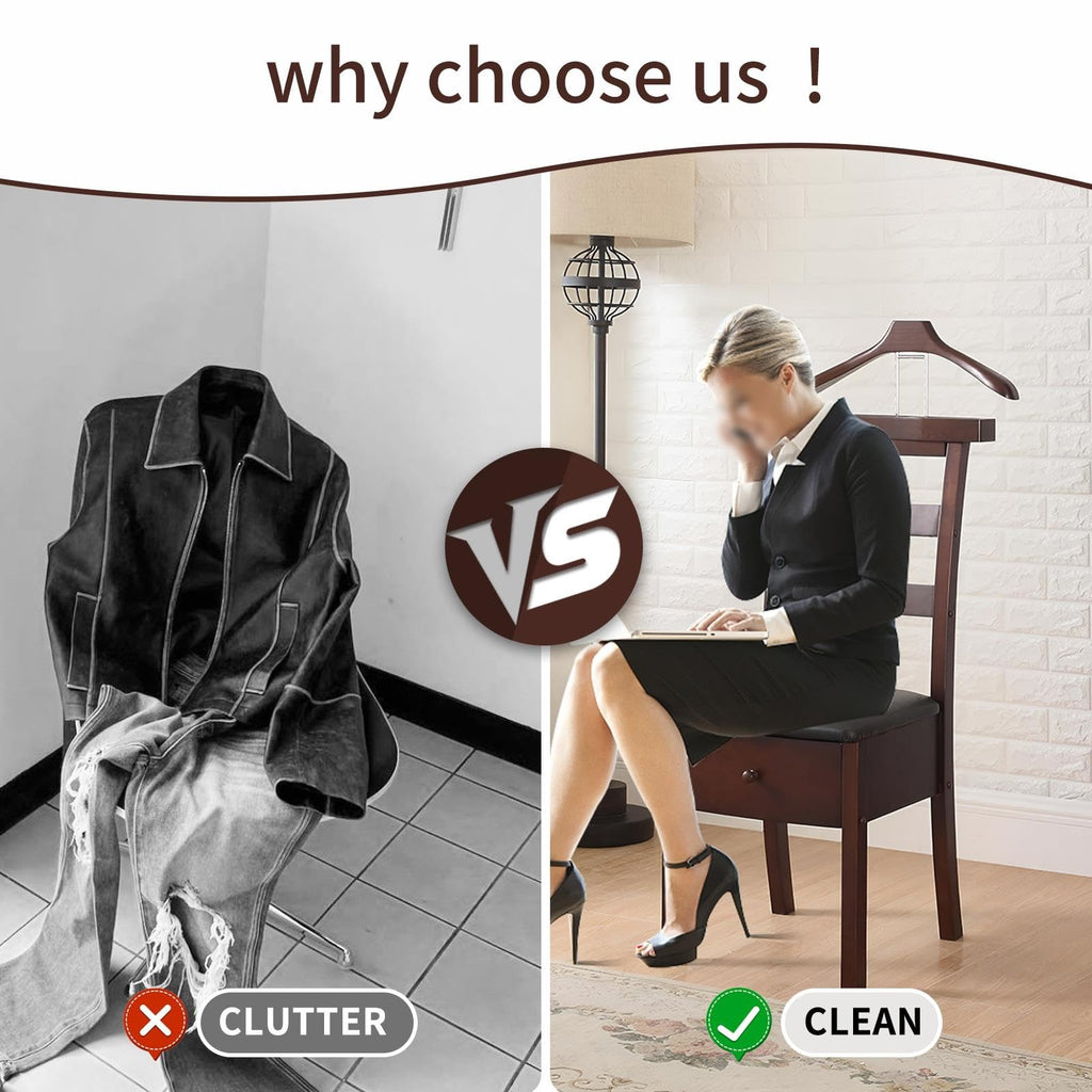 Gentleman's Valet Chairs Clothes Valets Home & Garden Household Supplies
