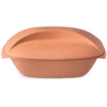 Culinario 3 L Casserole Dish Ceramic with Lid Terracotta
