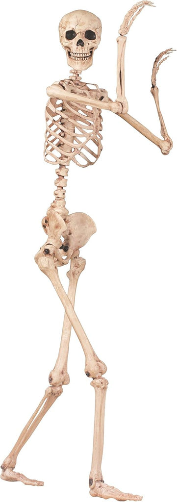 Original Pose-N-Stay Halloween Skeleton, 5 FT - Life-Size