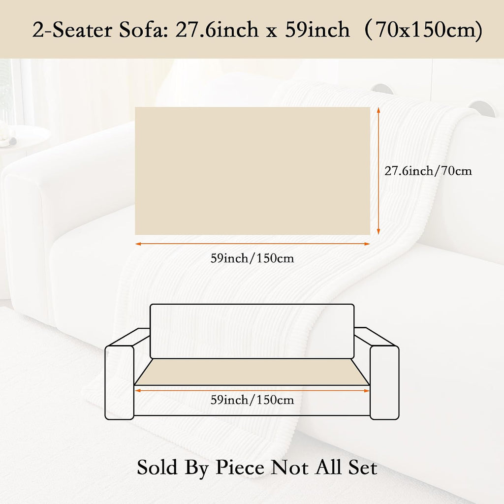 Couch Covers for Dogs, Non-Slip Couch Covers for Sofa, Dark Grey