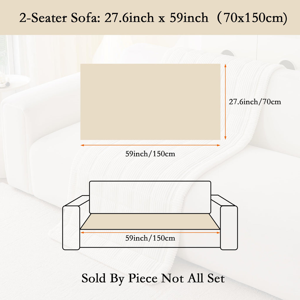 Couch Covers for Dogs, Washable Sofa Cover for Pets, Chocolate
