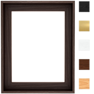 Canvas Floater Frame for Finished Canvas Art, 1.25" Deep Floating Shadow Gap Design, Floating Frame for Canvas Art