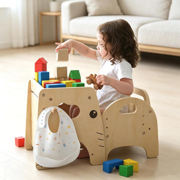 Montessori Weaning Table and Chair Set for Toddler Age 1-3