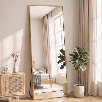 Full Length Floor Mirror, Body Standing Wall Mirror