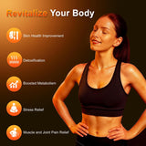 Portable Sauna for Home, Spacious Sauna Tent with 3.0L Fast-Heating Steamer Steamer & Ergonomic Chair for Full Body