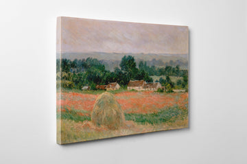 ART - Haystack at Giverny, by Claude Monet - Oil painting Reproductions - Giclee Canvas Prints Wall Art Decor