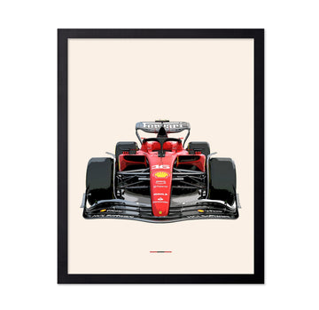 Luxury Sports Car Poster - Italian Race Car Print - Sports Art - Car Racing Art - Gift for Him, Her & Car Enthusiast
